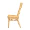 Baxton Studio Barito Modern Bohemian Natural Brown Rattan Dining Chair 228-13136-ZORO - alternate 10